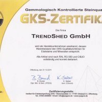 GKS-Zertifikat: Kontrollsiegel für Mineralien wie Hot Stones