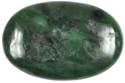 Jade-Linsenstein aus Nephrit